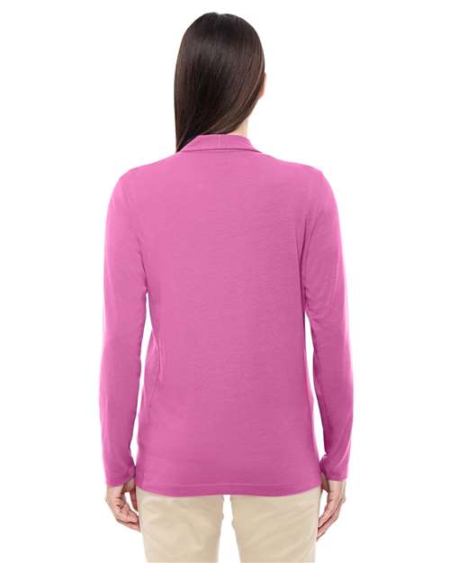 Women's Perfect Fit™ Shawl Collar Cardigan - Charity Pink Back
