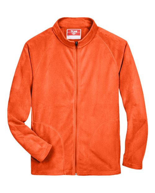 Men's Campus Microfleece Jacket - Sport Orange Front