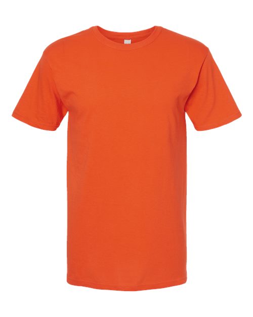 Men's Gold Soft Touch T-Shirt - Burnt Orange Front