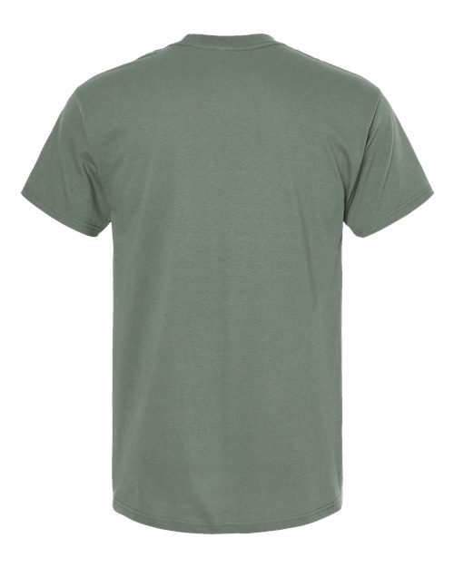 Men's Gold Soft Touch T-Shirt - Sage Back