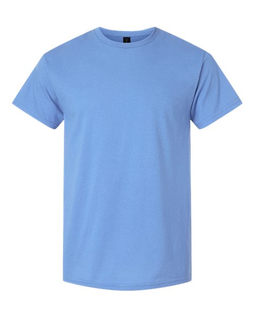 Gildan Unisex Light Cotton T-Shirt - Carolina Blue Front