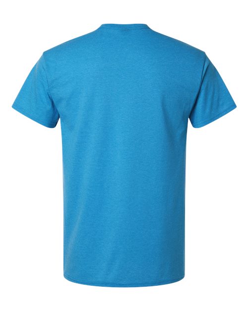 Unisex Light Cotton T-Shirt - Heather Sapphire Back