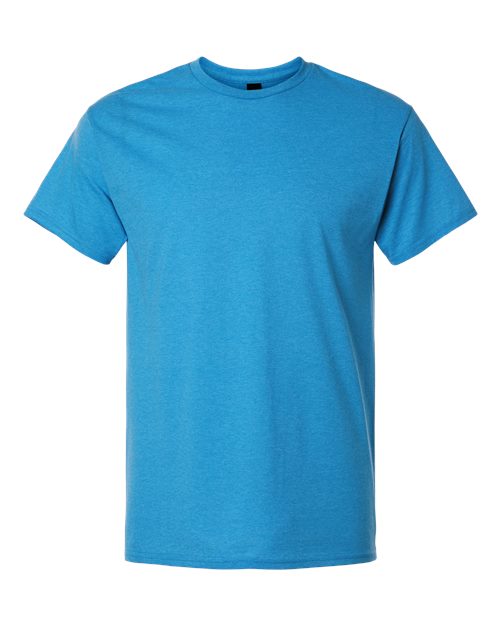 Unisex Light Cotton T-Shirt - Heather Sapphire Front