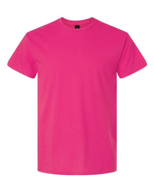 Gildan Unisex Light Cotton T-Shirt - Heliconia Front
