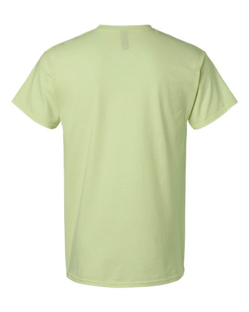 Unisex Light Cotton T-Shirt - Pistachio Back