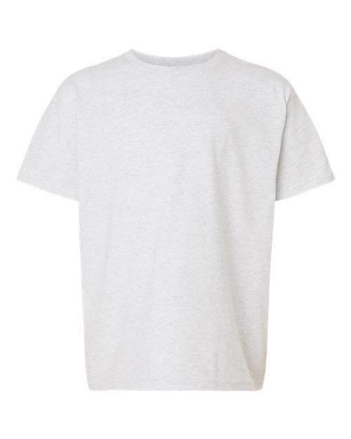 Youth Light Cotton T-Shirt - Ash Front