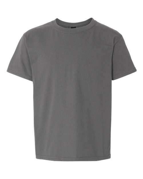 Youth Light Cotton T-Shirt - Charcoal Front