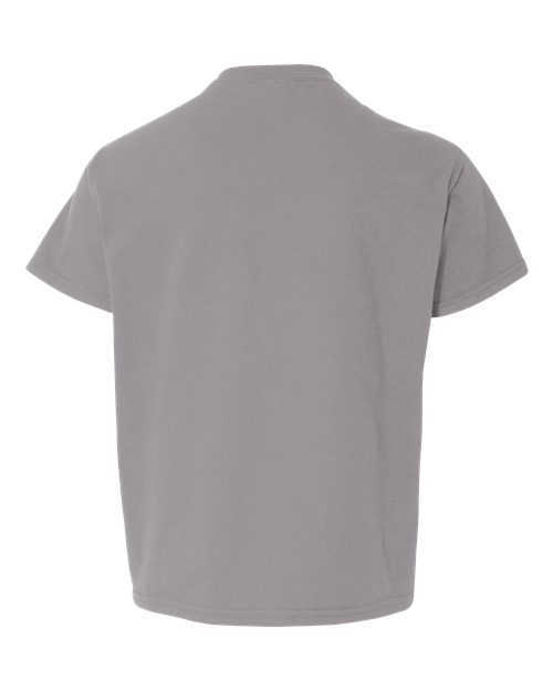 Youth Light Cotton T-Shirt - Gravel Back