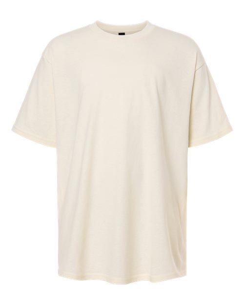 Gildan Youth Light Cotton T-Shirt - Natural Front
