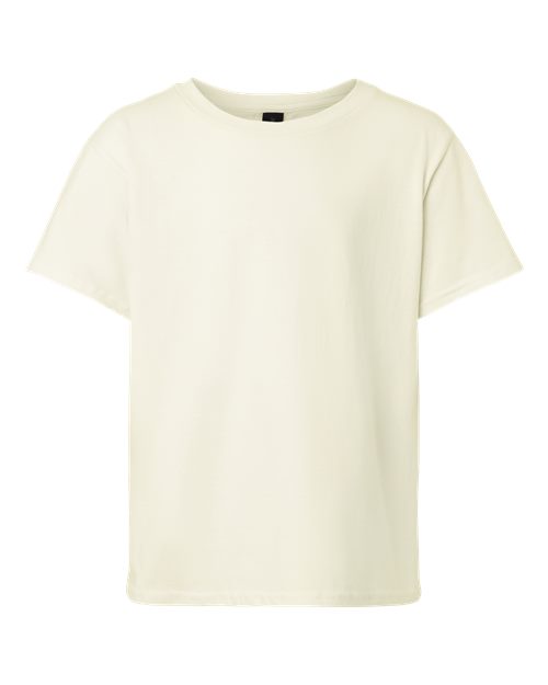 Youth Light Cotton T-Shirt - Off White Front