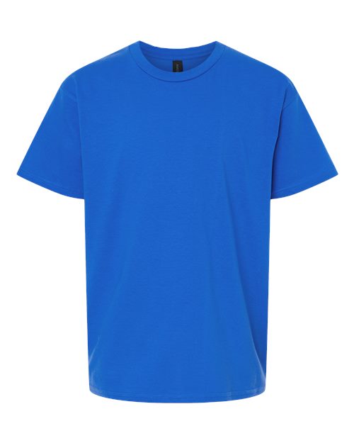 Youth Light Cotton T-Shirt - Royal Front