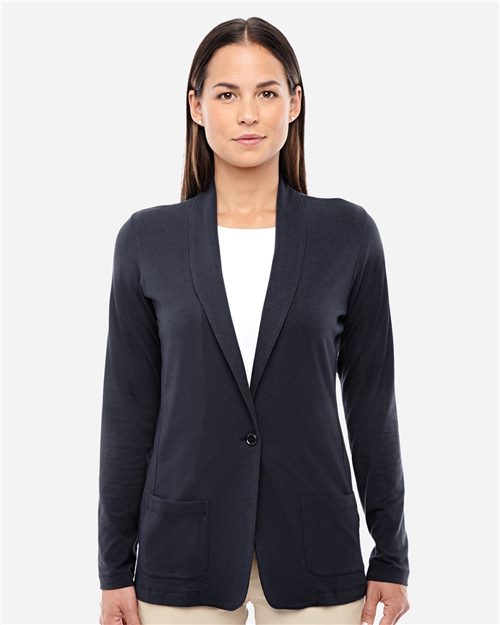 Women's Perfect Fit™ Shawl Collar Cardigan - Red Front