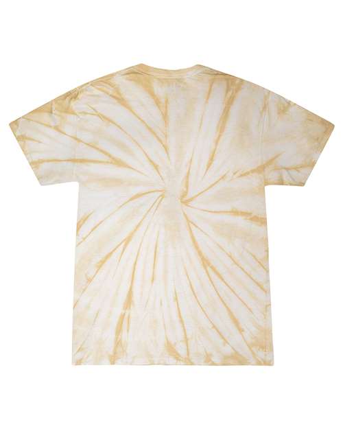 Unisex Multi-Color Tie-Dyed T-Shirt - Willow Back