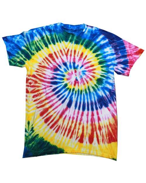Youth Multi-Color Tie-Dyed T-Shirt - Santa Barbara Front