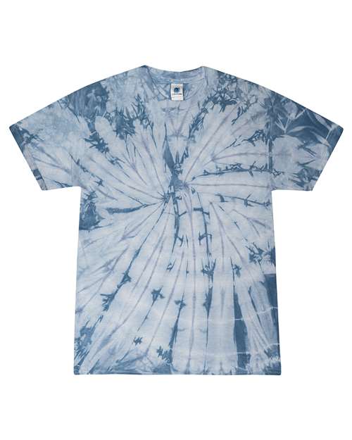 Youth Multi-Color Tie-Dyed T-Shirt - Spider Denim Front