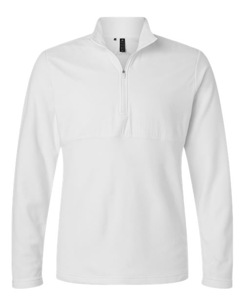 Men's Ultimate365 Cozy Quarter-Zip Pullover - White Front