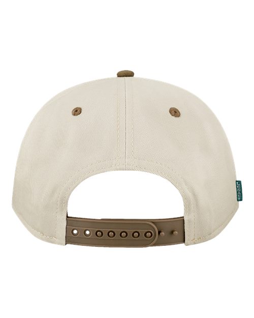 Heritage Twill Cap - Stone/ Brown Back