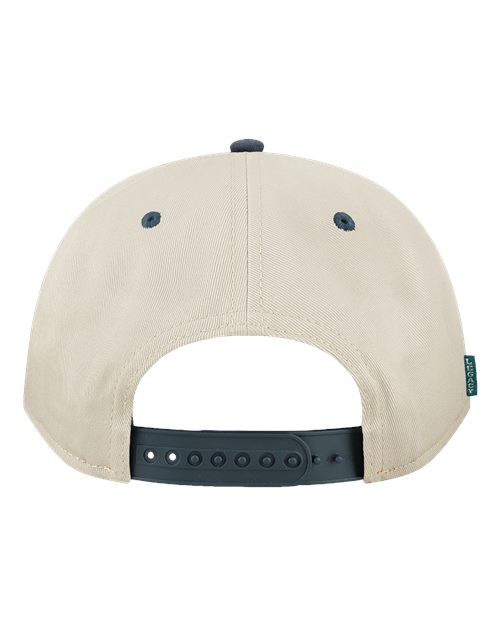 Heritage Twill Cap - Stone/ Navy Back