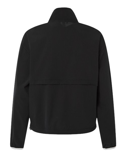 Women's Go-To Quarter-Zip Jacket - Black Back