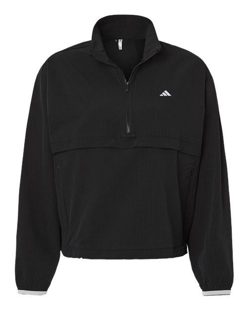 Women's Go-To Quarter-Zip Jacket - Black Front