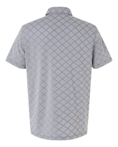 Men's Ultimate365 Jacquard Polo - Collegiate Navy/ White Back