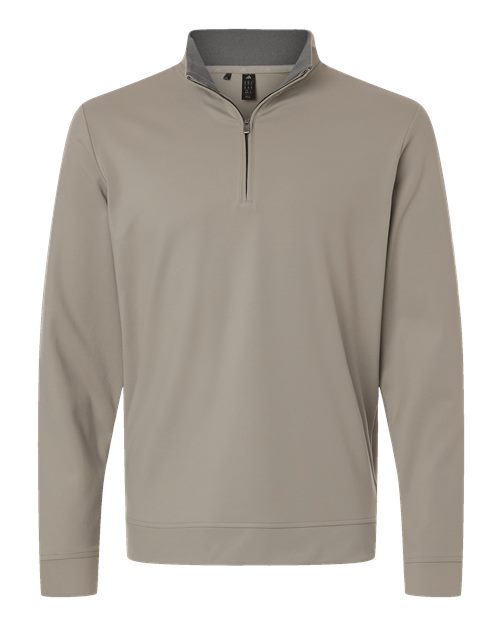 Men's Ultimate365 Classic Quarter-Zip Pullover - Putty Beige Front