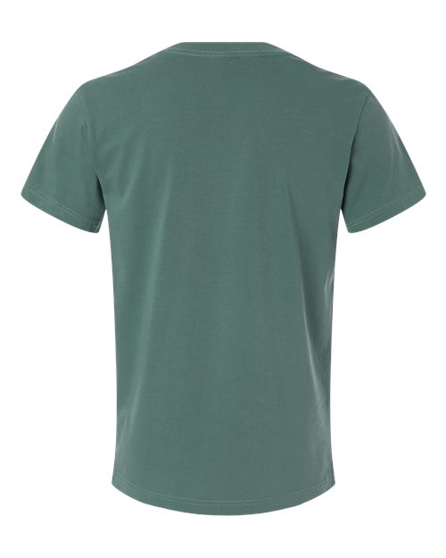 Unisex Premium T-Shirt - Pigment Alpine Green Back