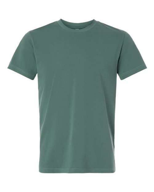 Unisex Premium T-Shirt - Pigment Alpine Green Front