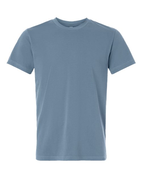 Unisex Premium T-Shirt - Pigment Slate Blue Front