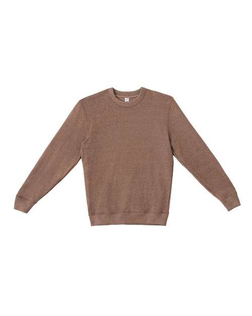 Unisex Nantucket Crewneck - Terra Brown Front