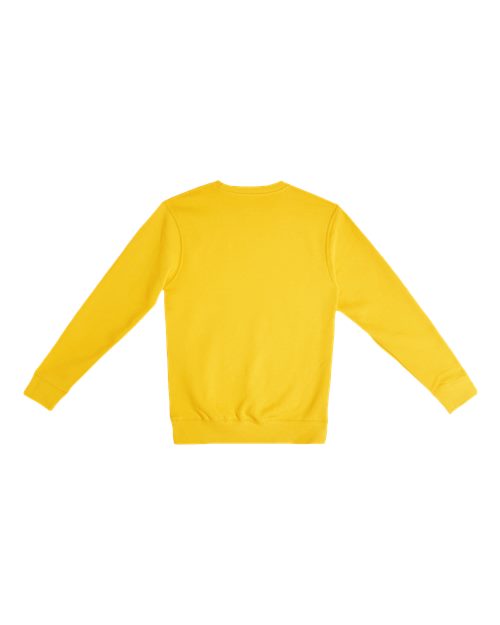 Unisex Premium Crewneck Sweatshirt - Lemon Back