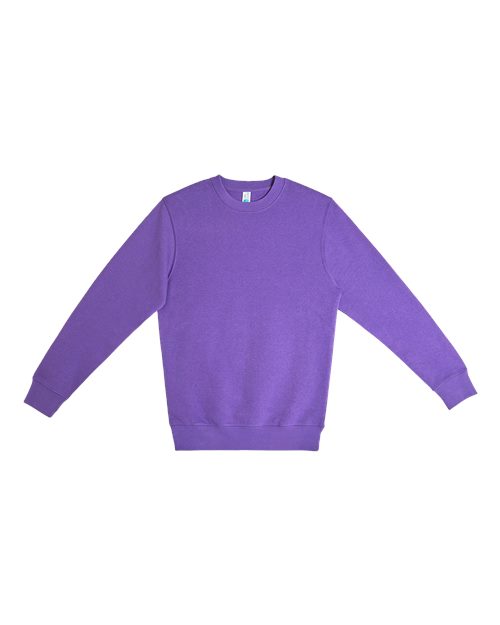 Unisex Premium Crewneck Sweatshirt - Purple Front