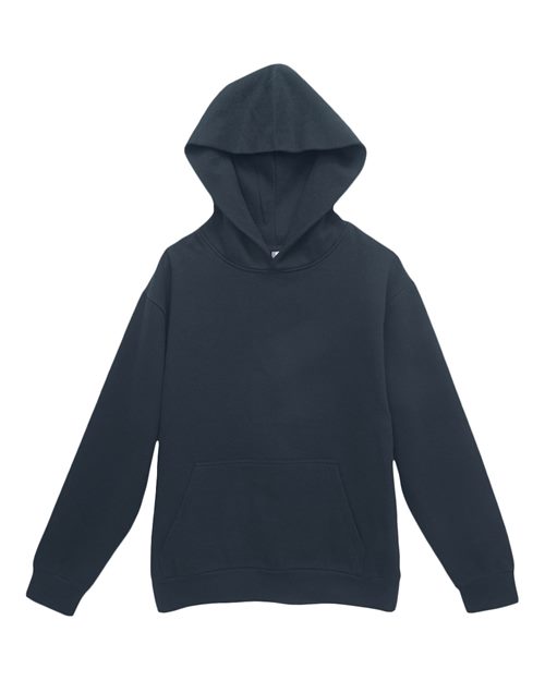 Unisex Urban Pullover Hooded Sweatshirt - Navy Front