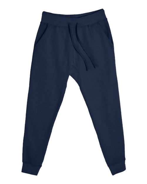 Unisex Premium Jogger Pants - Navy Front