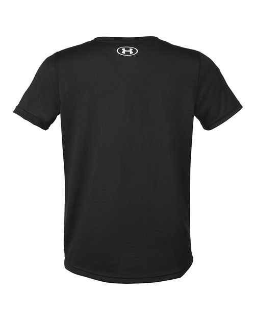 Youth Tech™ Team T-Shirt - Black/ White Back