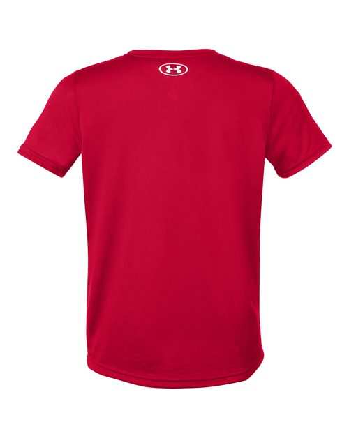 Youth Tech™ Team T-Shirt - Red/ White Back