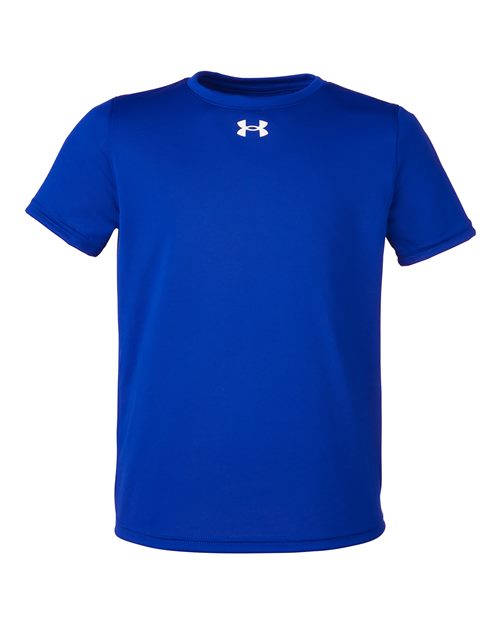 Youth Tech™ Team T-Shirt - Royal/ White Front