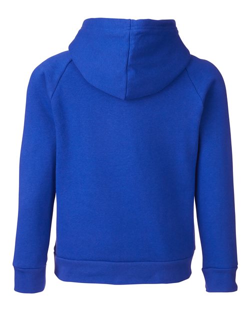 Youth Rival Fleece Hooded Sweatshirt - Royal/ White Back