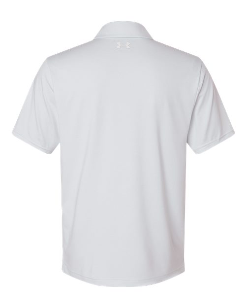 Men's Playoff 3.0 Stripe Polo - White/ Halo Grey Back