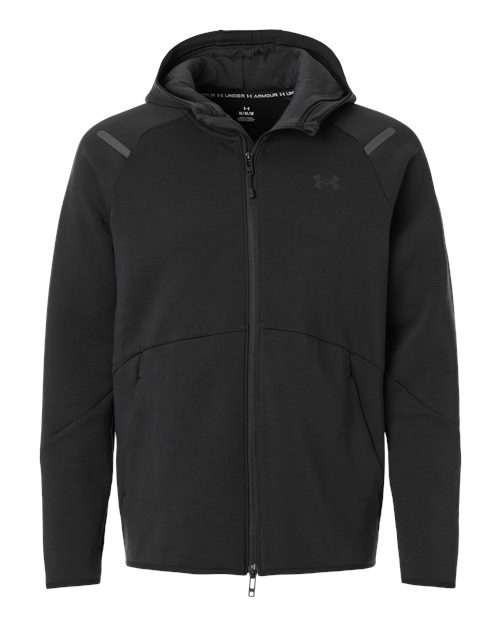 Men's Unstoppable Fleece Full-Zip - Black/ Black Front