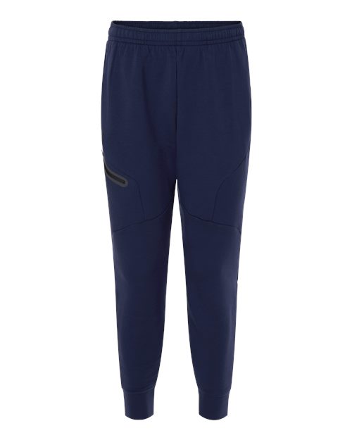 Men's Unstoppable Fleece Joggers - Midnight Navy/ Black Front