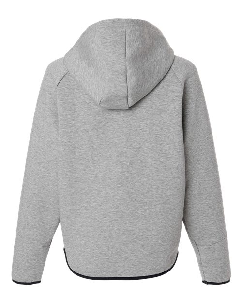 Women's Unstoppable Fleece Full-Zip Jacket - Mod Grey/ Black Back