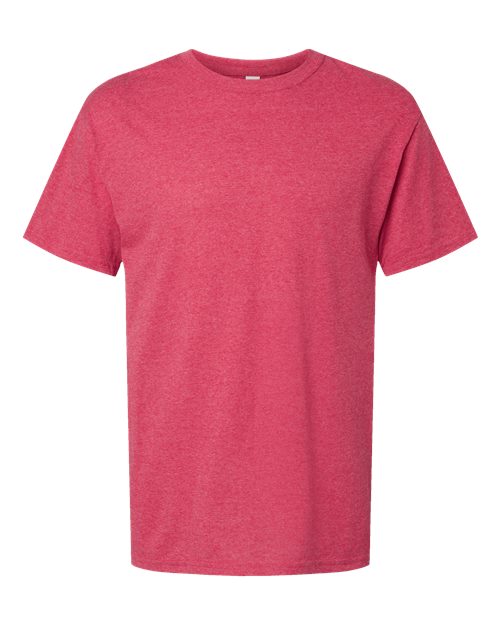 Men's Gold Soft Touch T-Shirt - Heather Pink Front