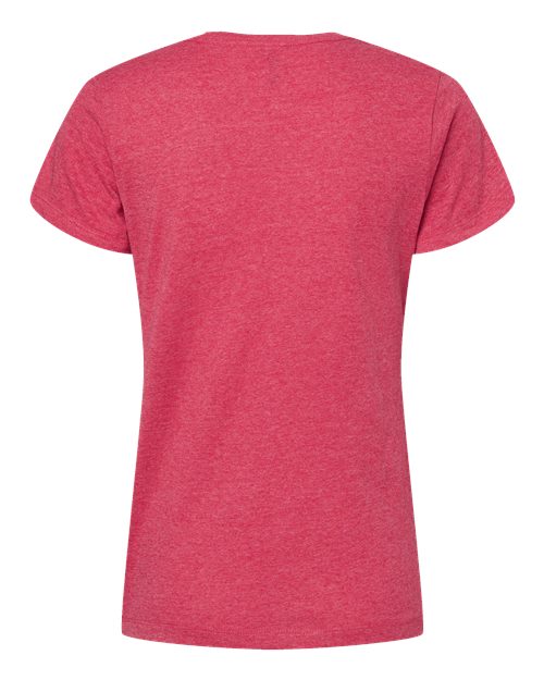 Women's Gold Soft Touch T-Shirt - Heather Pink Back