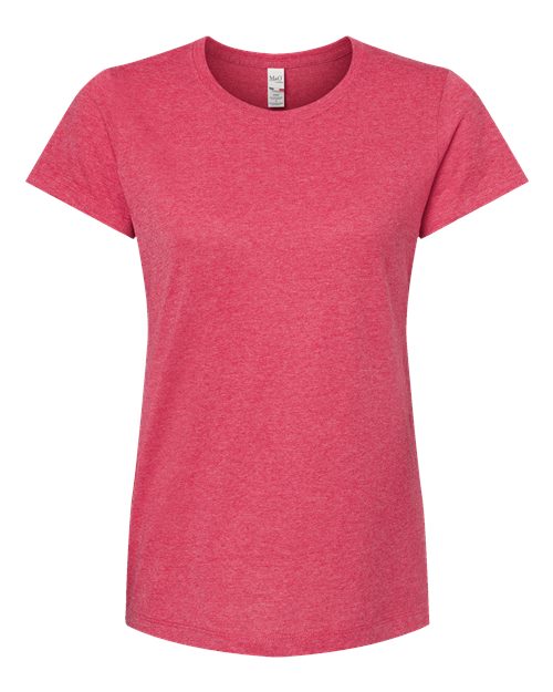 Women's Gold Soft Touch T-Shirt - Heather Pink Front