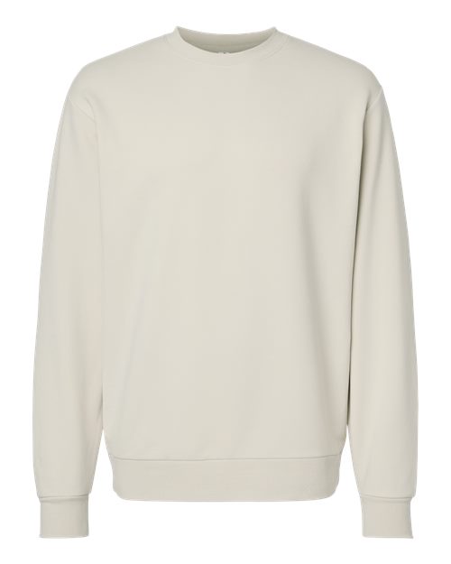 Independent Trading Co. Lux Heavyweight Modal Crewneck Sweatshirt - Ivory Front