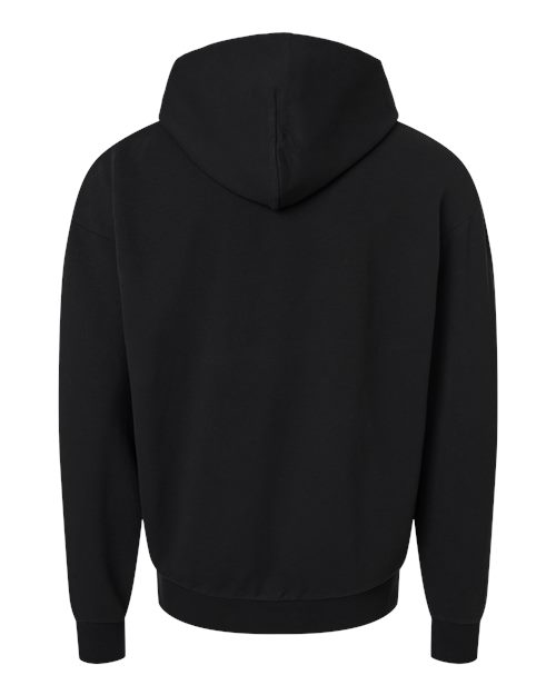 Lux Heavyweight Modal Hooded Sweatshirt - Black Back