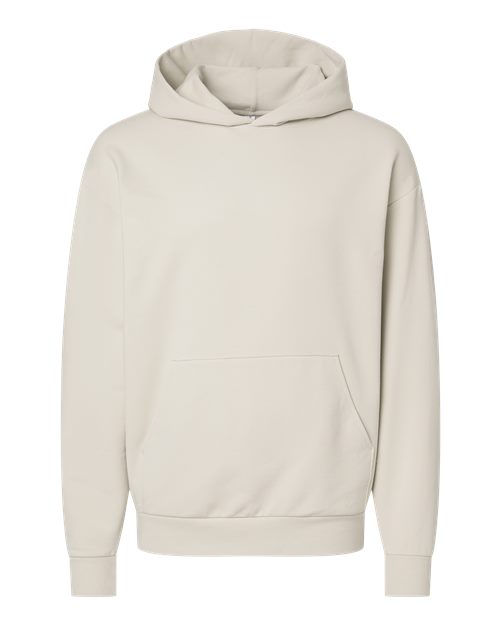 Lux Heavyweight Modal Hooded Sweatshirt - Ivory Front