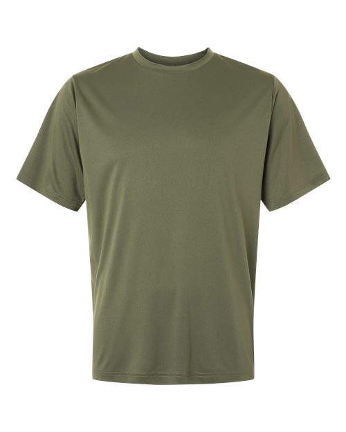 Unisex Capital Performance T-Shirt - Military Green Front