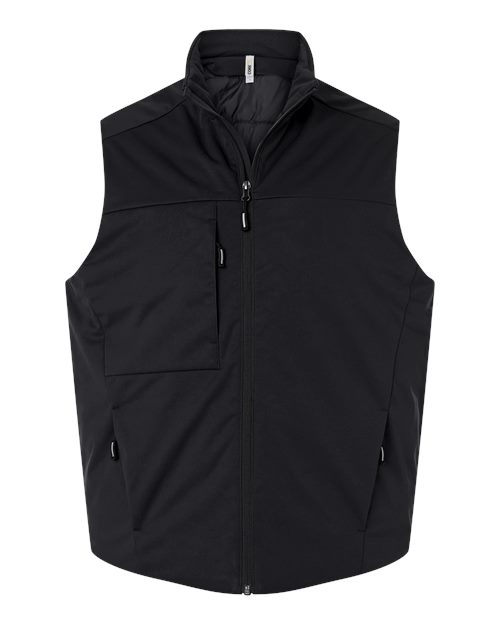 Unisex Techno Lite Flat-Fill Insulated Vest - Black Front